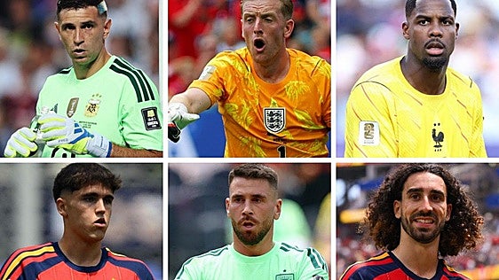 Los seis intocables del Mundial