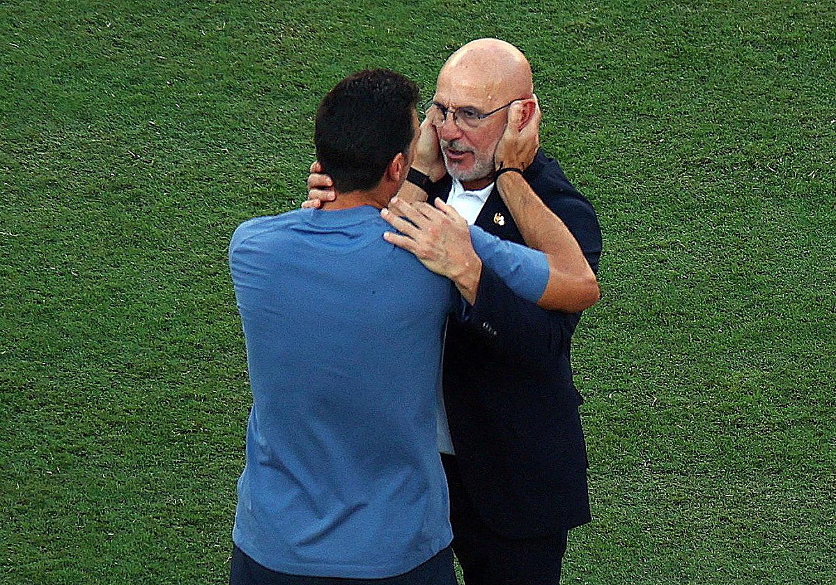 De la Fuente, roto de emoción: «Estos jugadores para España»