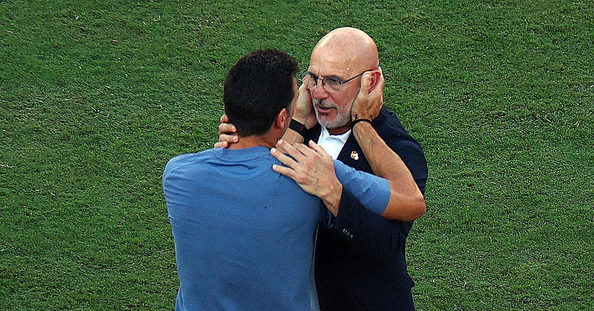 De la Fuente, roto de emoción: «Estos jugadores son un ejemplo para España»